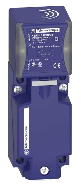 TELEMECANIQUE - Näherungsschalter ind. 40x40x117, PBT, Sn 20mm 12-24 VDC Kl.