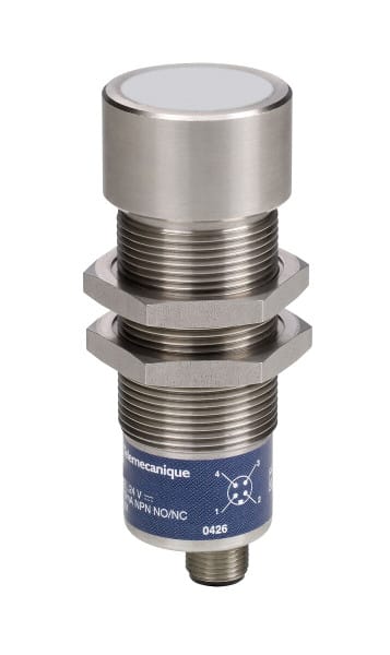 TELEMECANIQUE - Ultraschallsensor M30, Eds., Sn 1m, 1S+1Ö, NPN, M12