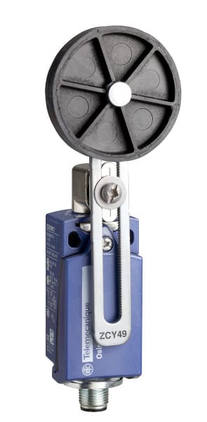 TELEMECANIQUE - Positionsschalter Metall, Rollenhebel Kst.r. Ø50mm, lv. M12