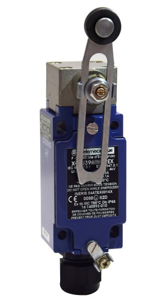 TELEMECANIQUE - Positionsschalter Metall, Rollenhebel verstb., EX
