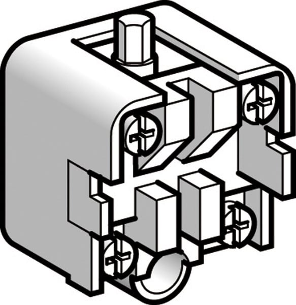 TELEMECANIQUE - Hilfsschalterblock, 1Ö/1S, Sprungfunktion
