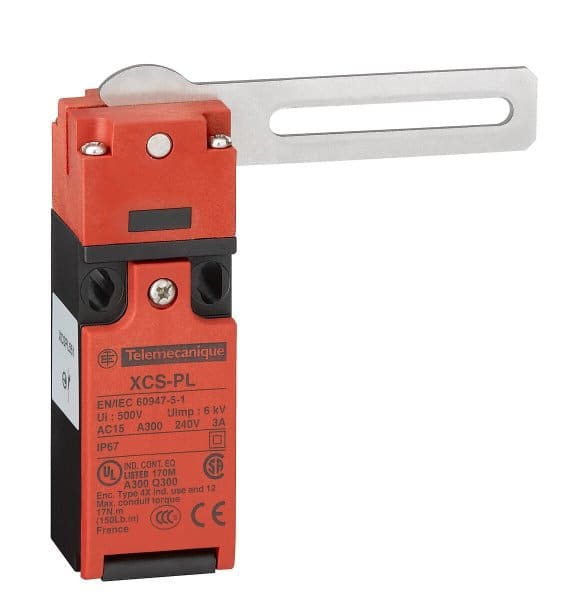 TELEMECANIQUE - Positionsschalter Preventa kstf., Schwenkhebel L/R 1S1Ö PG11