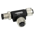 TELEMECANIQUE - XG RFID Netzw.-T-Anschl., RS485 Netzw. oder CAN, M12, 5-polig 1 St./2 Buchsen