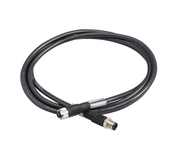 TELEMECANIQUE - XG RFID Geschirmtes Modbus Kabel, M12 Stecker, M12 Buchse, IP67, 2 m