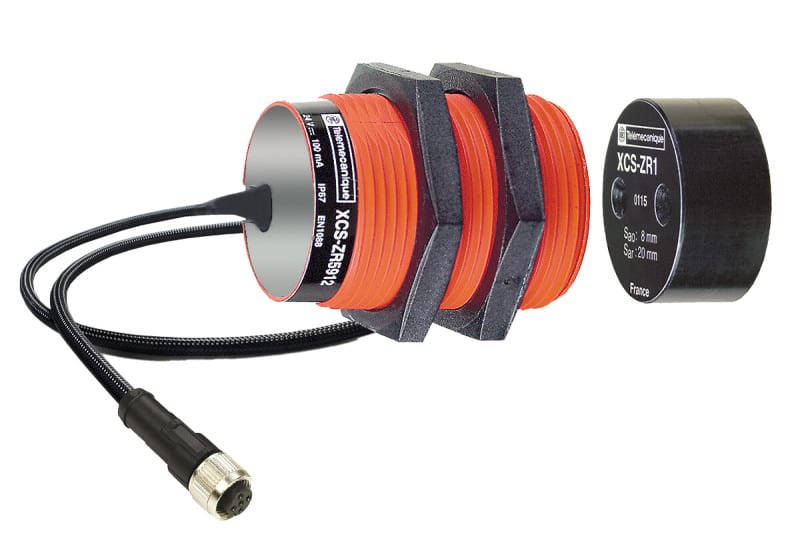 TELEMECANIQUE - XCSDMR Cod. Magn.-Si.schalter, 1Ö+1S, gest. schalt., M12, 0,15m Kabel