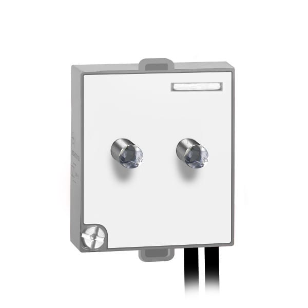 TELEMECANIQUE - LED-Anz.mod. m. Deckel - 24-48 V AC/DC - für XCSA-Sicherh.-Pos.sch. - Met.gek.