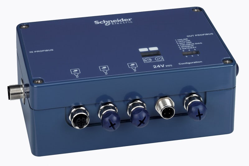 TELEMECANIQUE - XG RFID PROFIBUS DP Anschlusskasten - 3 Kanäle für XGCS-Smart Antenna