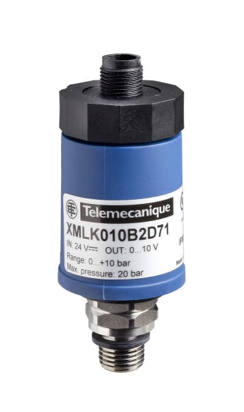TELEMECANIQUE - XMLK-Elek. Drucksch., 0-6 Bar, G 1/4'' A, 4-20 mA, M12, Set aus 1