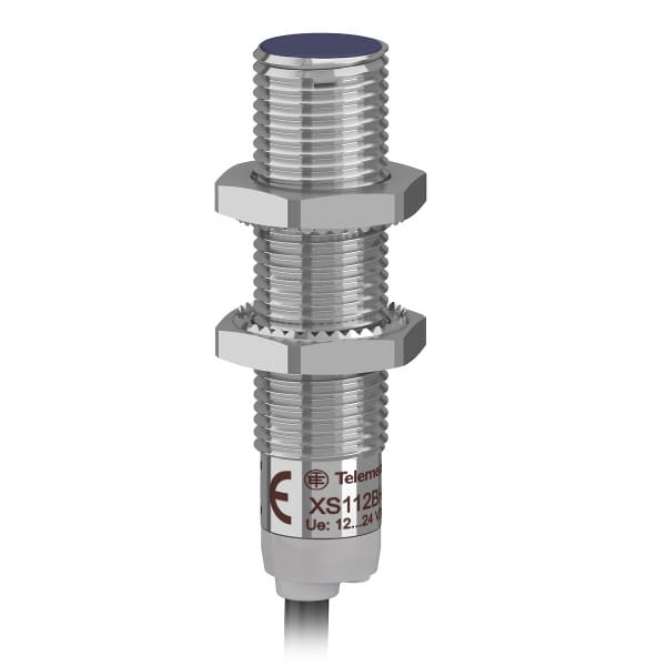 TELEMECANIQUE - induktiver Sensor zylindrischer DIA 12 PNP DIA NO 1224V FLUSH SN 4MM Kabel 5M