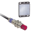 TELEMECANIQUE - XU9-Optoe. Sen., Reflex.-Lichtschr. polar., 90°, dig., Sn 2m, 24-240V