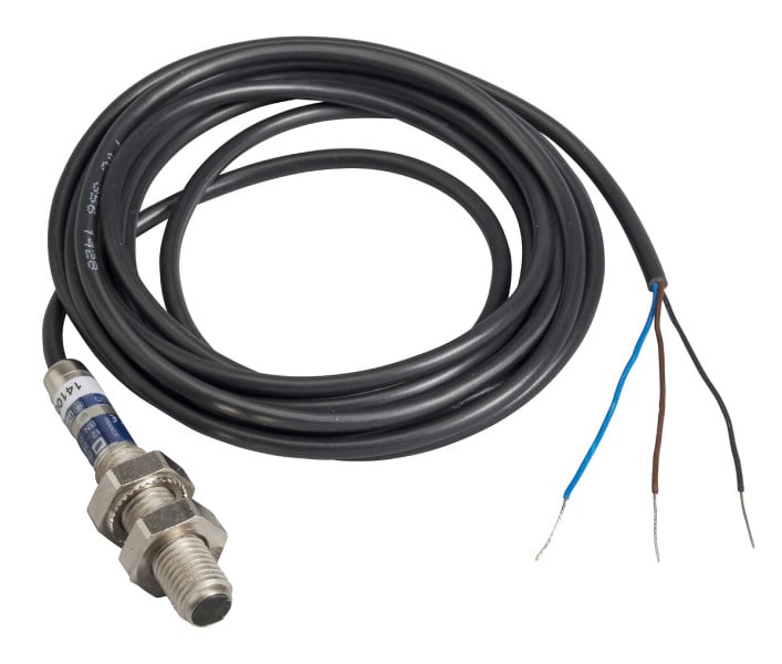 TELEMECANIQUE - XUA-Optoe. Sensor, Lichtt., Sn 0,05m, 12-24 V DC, 12-24 V DC, 2m Kabel