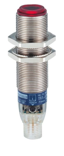 TELEMECANIQUE - XUB-Optoe. Sen., Empfänger, für Laser-Lichtschr., Sn 100m, 12-24 V DC, M12