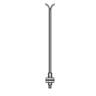 TELEMECANIQUE - Lichtl.-Sensor XUF-N, Taster, sn=30mm, l=2m, Standard-Endh.