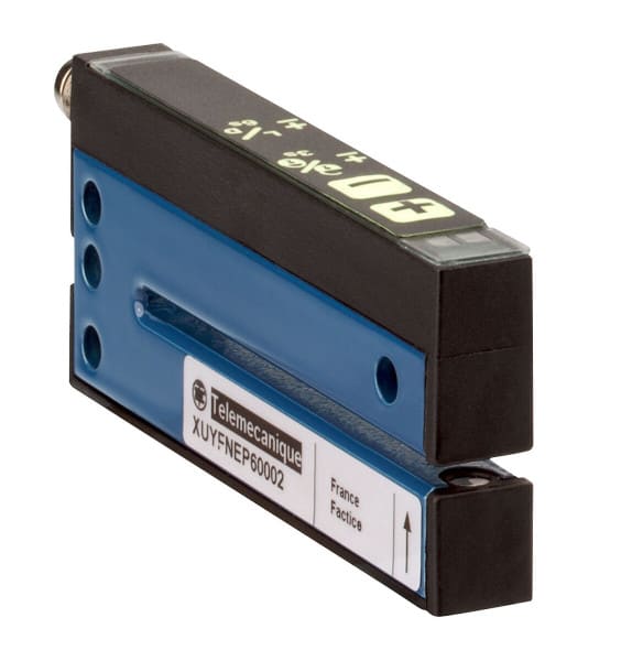 TELEMECANIQUE - XUY-Optoe. Sen., Gabel-Lichts.r., Potenz.m.+/-, 5x42mm, 12-24 V DC, M8
