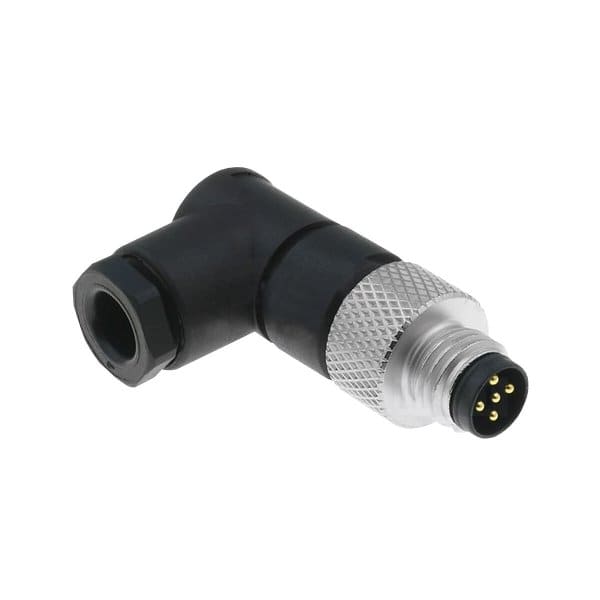 TELEMECANIQUE - M12-Stecker, 5-polig, abgewinkelt, Kabelverschraubung Pg 7