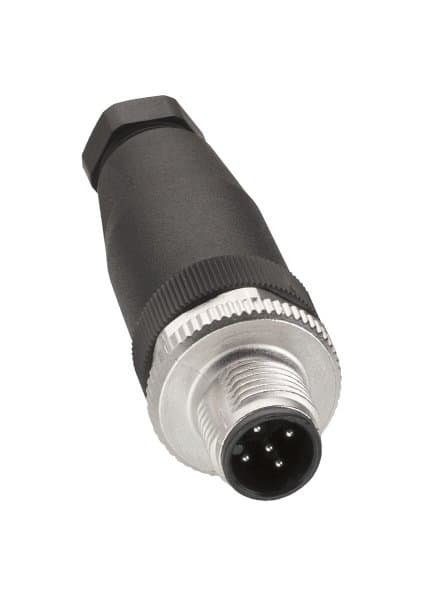 TELEMECANIQUE - M12-Stecker, 5-polig, gerade, Kabelverschraubung Pg 7