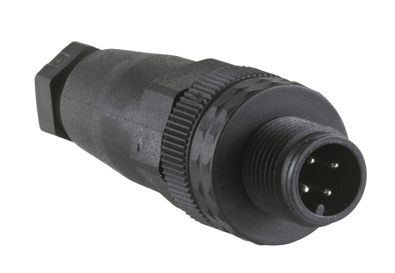 TELEMECANIQUE - M12-Stecker, 4-polig, gerade, Kabelverschraubung Pg 7