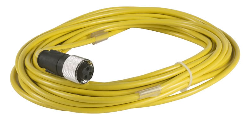 TELEMECANIQUE - XZ-Vorverdrahtete Buchsen, gerade, 7/8'' 16 UN, 3-polig, PUR 10m Kabel