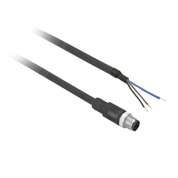 TELEMECANIQUE - XZ-Vorverdrahteter Stecker, gerade, M8, 3-polig, PUR 1m Kabel