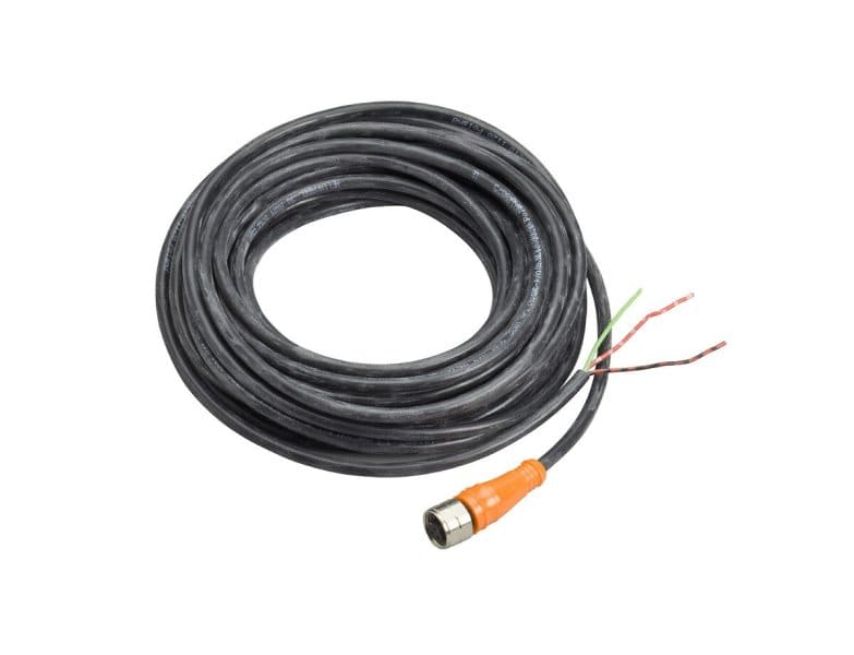 TELEMECANIQUE - XZ-Vorverdrahtete Buchsen, gerade, 1/2'' 20 UNF, 3-polig, PVC 5m Kabel