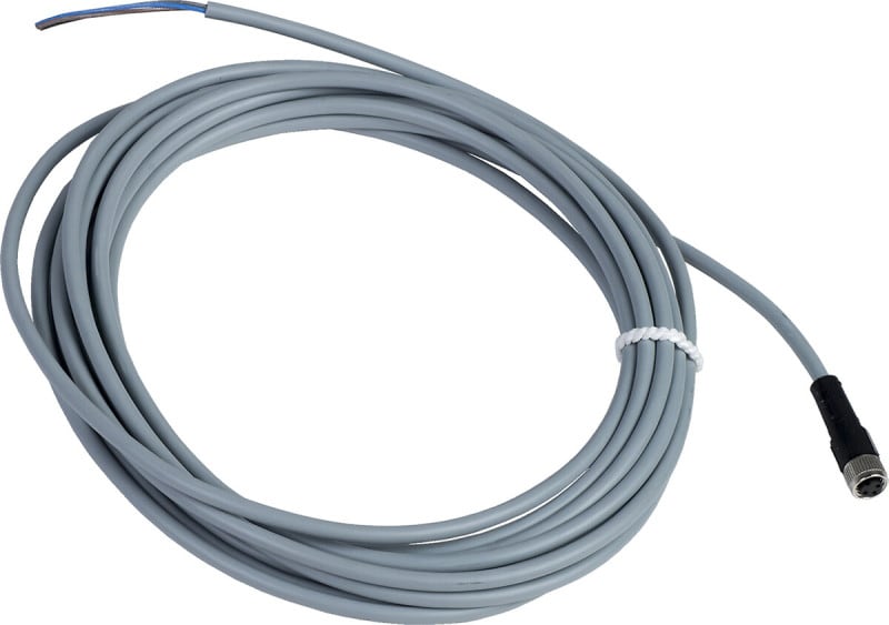 TELEMECANIQUE - XZ-Vorverdrahtete Buchse, gerade, M8, 3-polig, PVC 5m Kabel
