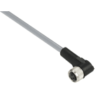 TELEMECANIQUE - XZ-Vorverdrahtete Buchse, abgewinkelt, M8, 3-polig, PVC 2m Kabel