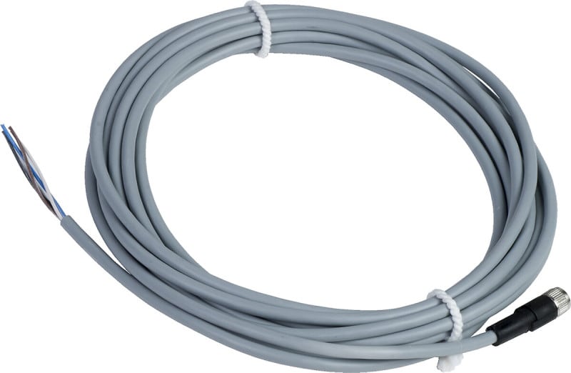 TELEMECANIQUE - XZ-Vorverdrahtete Buchse, gerade, M8, 4-polig, PVC 5m Kabel