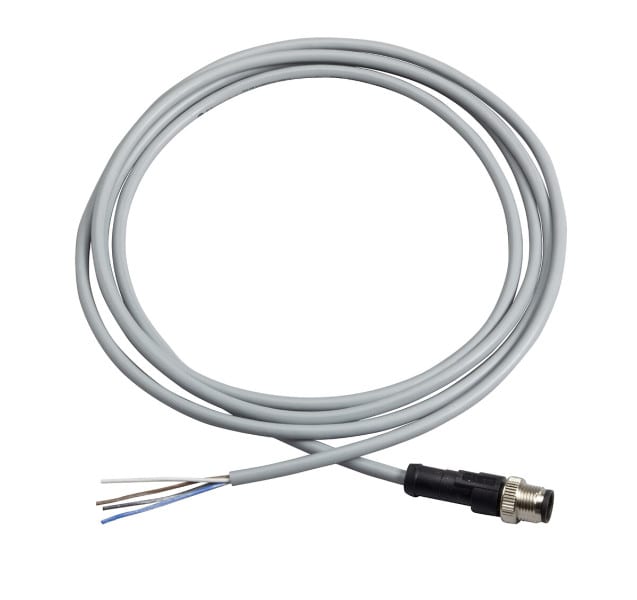 TELEMECANIQUE - XZ-Vorverdrahteter Stecker, gerade, M12, 4-polig, PVC 2m Kabel
