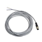 TELEMECANIQUE - XZ-Vorverdrahteter Stecker, gerade, M12, 4-polig, PVC 5m Kabel