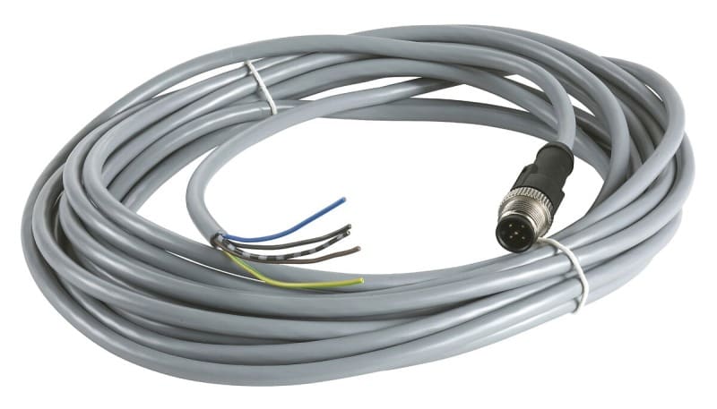 TELEMECANIQUE - XZ-Vorverdrahteter Stecker, gerade, M12, 5-polig, PVC 5m Kabel