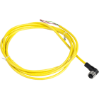TELEMECANIQUE - XZ-Vorverdrahtete Buchse, abgewinkelt, 1/2'' 20 UNF, 3-polig, PVC 2m Kabel