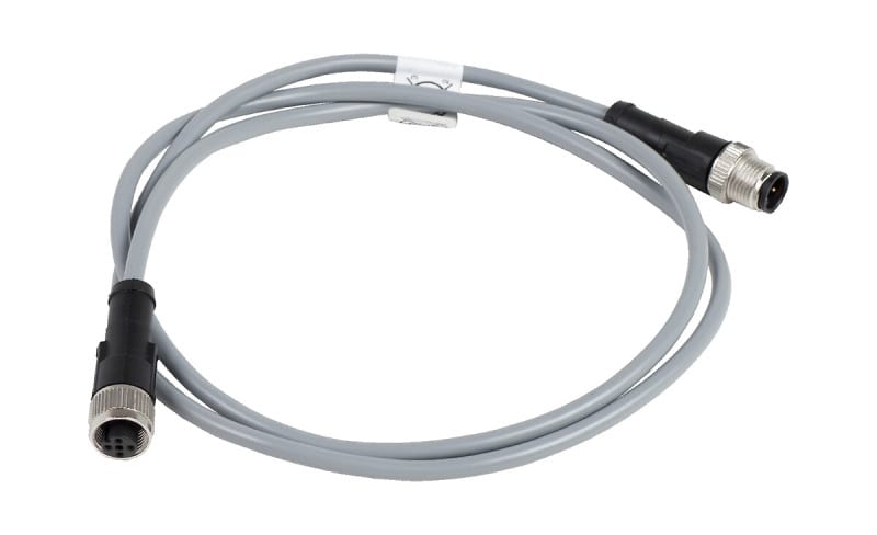 TELEMECANIQUE - Verb.kabel XZ, M12 4-pol. ger., Buchse M12 4-polig ger., PVC-Kabel 1m