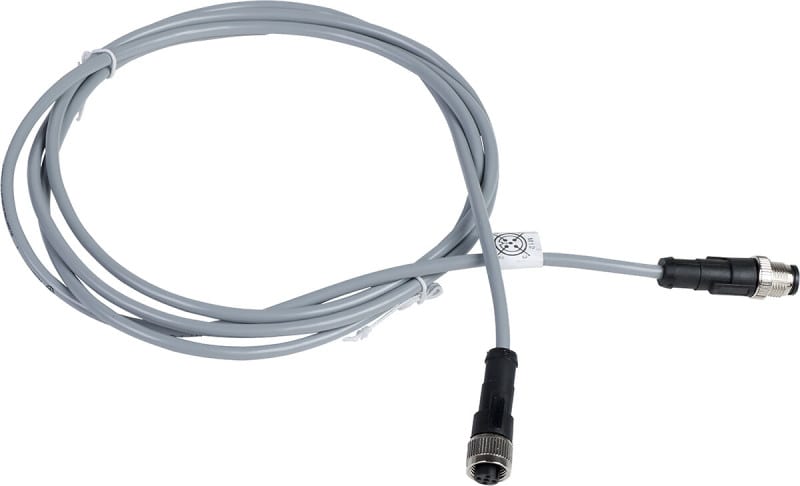 TELEMECANIQUE - Verb.kabel XZ, M12 4-pol. ger., Buchse M12 4-polig ger., PVC-Kabel 2m