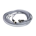 TELEMECANIQUE - Verb.kabel XZ, St. M12 4-pol. ger., Buchse M12 4-polig abgew., PVC-Kabel 5m