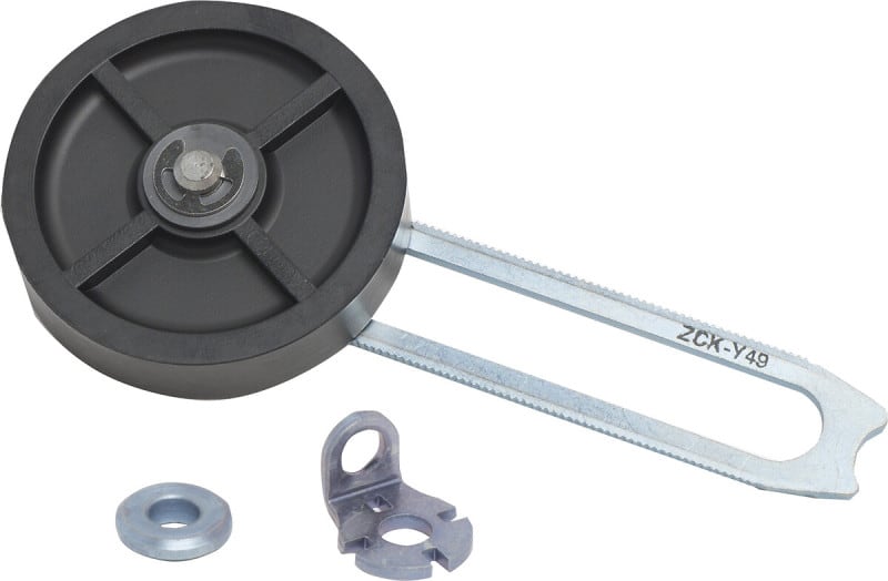 TELEMECANIQUE - ZCKY-Positionsschalterhebel, Längenverstellbarer elastomer Rollenhebel Ø 50mm