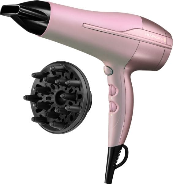 REMINGTON - Haarfön 2200W 3Temp/2Gebl. Ionen Diffusor rosa