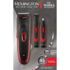 REMINGTON - Haarschneide-Set Netz/Akku 1-30mm +Präzisionstr +Rotationstr sw-ro