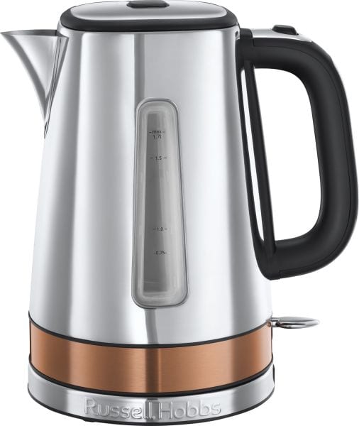 RUSSELL HOBBS - Wasserkocher 2400W 1.7L kabellos Schnellkochfunkt. si-go