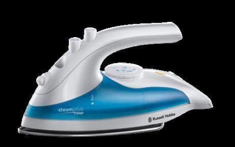 RUSSELL HOBBS - Reisebügeleisen 830W 80ml 10g Edelstahlsohle 110/240V Sprühf
