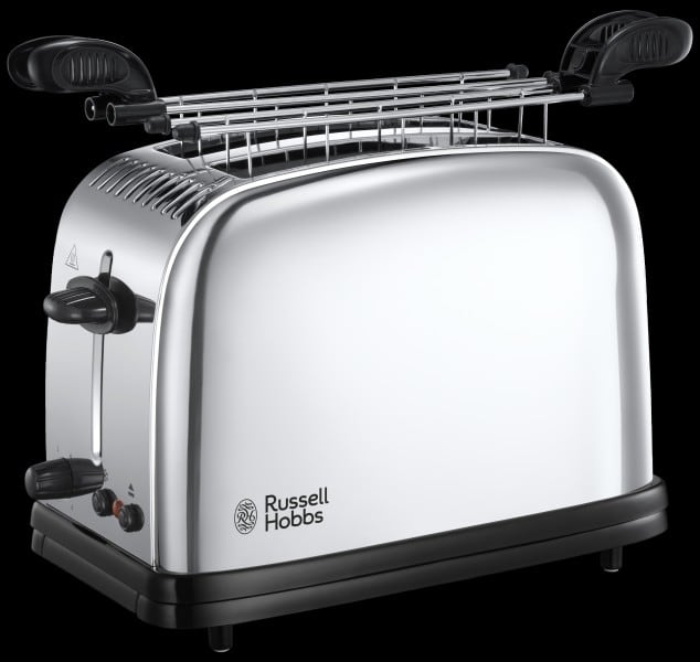 RUSSELL HOBBS - 2-Schlitz-Zangentoaster 1200W 6 St Lift&Look Auftaufunktion