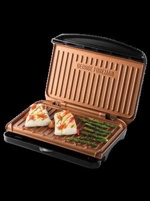 RUSSELL HOBBS - Fitnessgrill Copper - Medium 511cm² 1600W Antihaftbeschichtung