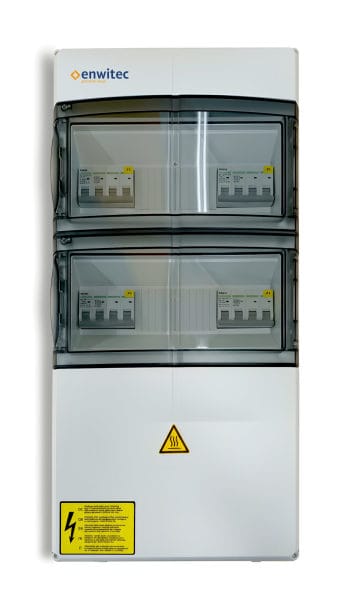 ENWITEC - Batterieabsicherung BAT BREAKER-3xAccu1xCharg. 1000VDC 25A.BYD Combiner HVS/HVS+