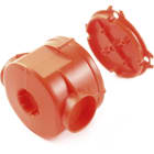 DIETZEL - PE-Betonbau-Schalterdose-Set, halogenfrei, orange
