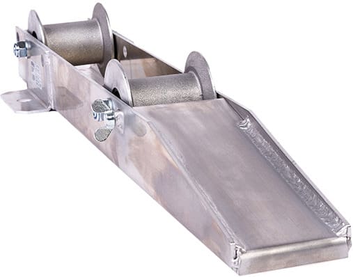 DIETZEL - Rollschiene, Ø 400-1200 mm, 1000 kg/Paar, Aluminium