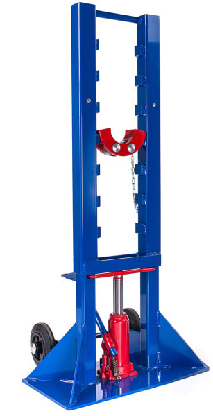 DIETZEL - Hydraulischer Kabeltrommerheber,fahrbar,Ø800-2200mm,Achslagerschale rollengelag.