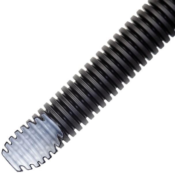 DIETZEL - HFT-Panzerflexrohr,Ø25mm,biegsam,m. Innengleitschicht,LSF0H,halogenfrei,50m