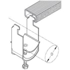 DIETZEL - Kabelschelle, für Ø 32-36 mm, C-Profil, Schlitzweite 11 mm, 67 mm, verzinkt