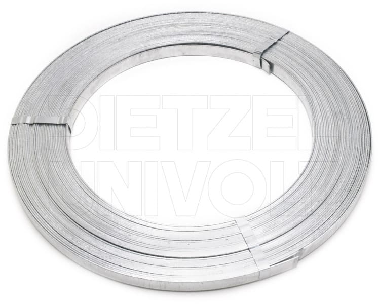 DIETZEL - Erdungsbandeisen, 40x4 mm, feuerverzinkt