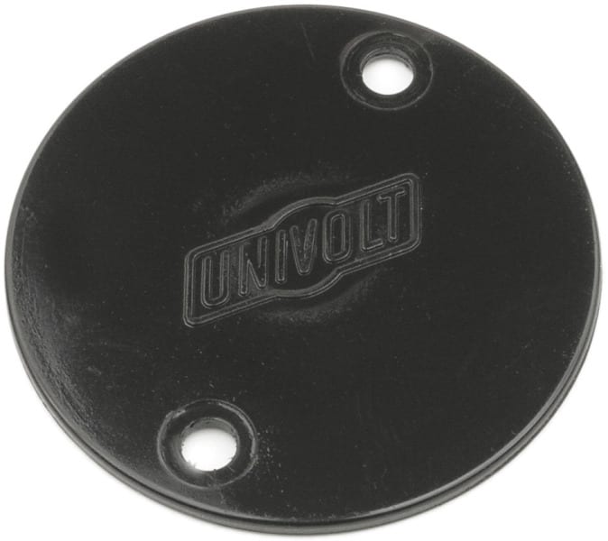 DIETZEL - Runddosendeckel, Ø 65 mm, schwarz, schraubbar