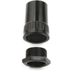 DIETZEL - HFT-Anschlussverschraubung, Ø 32 mm, gerade, schwarz